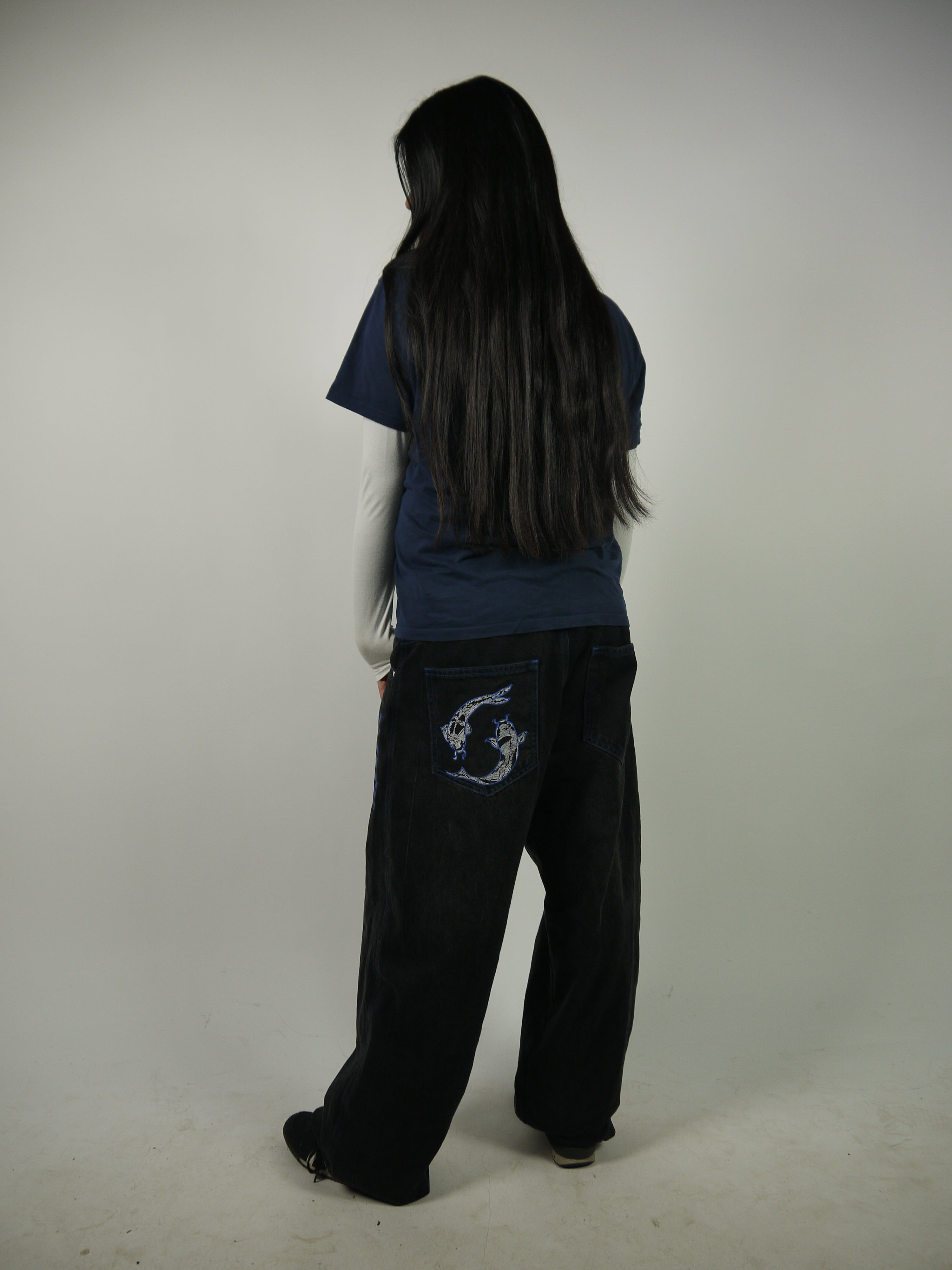 Blue Koi Jeans