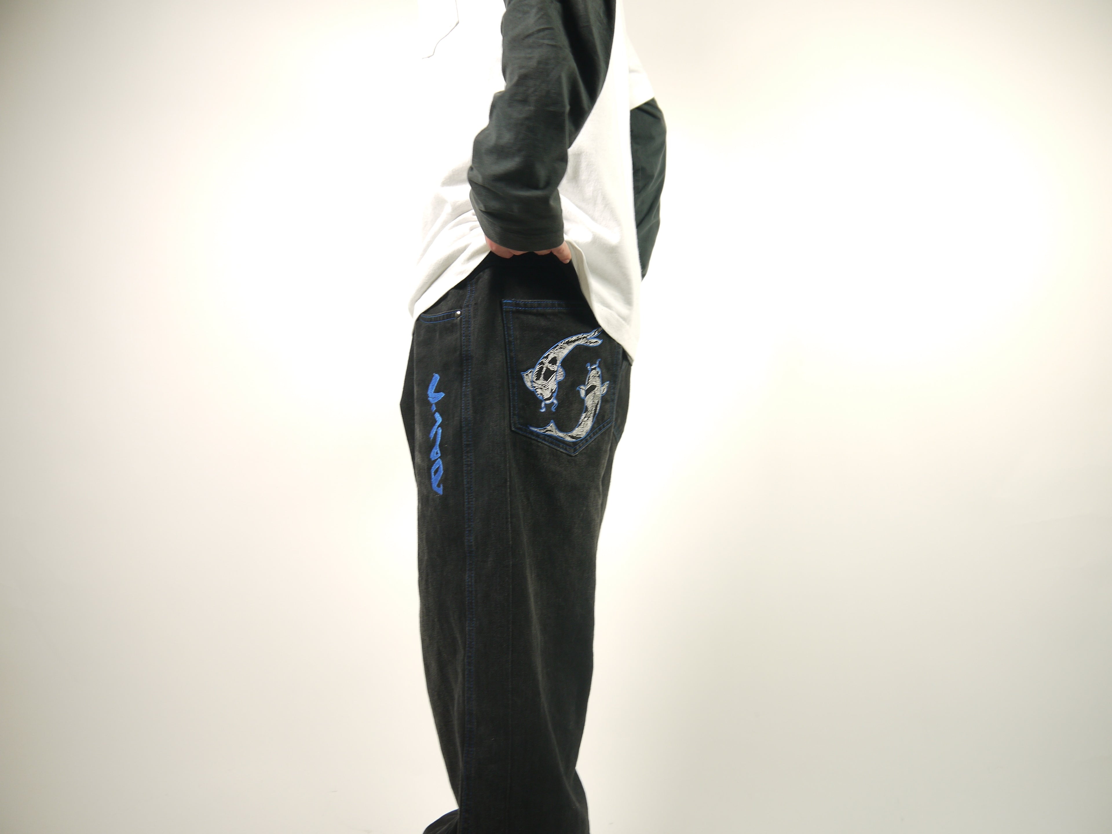 Blue Koi Jeans